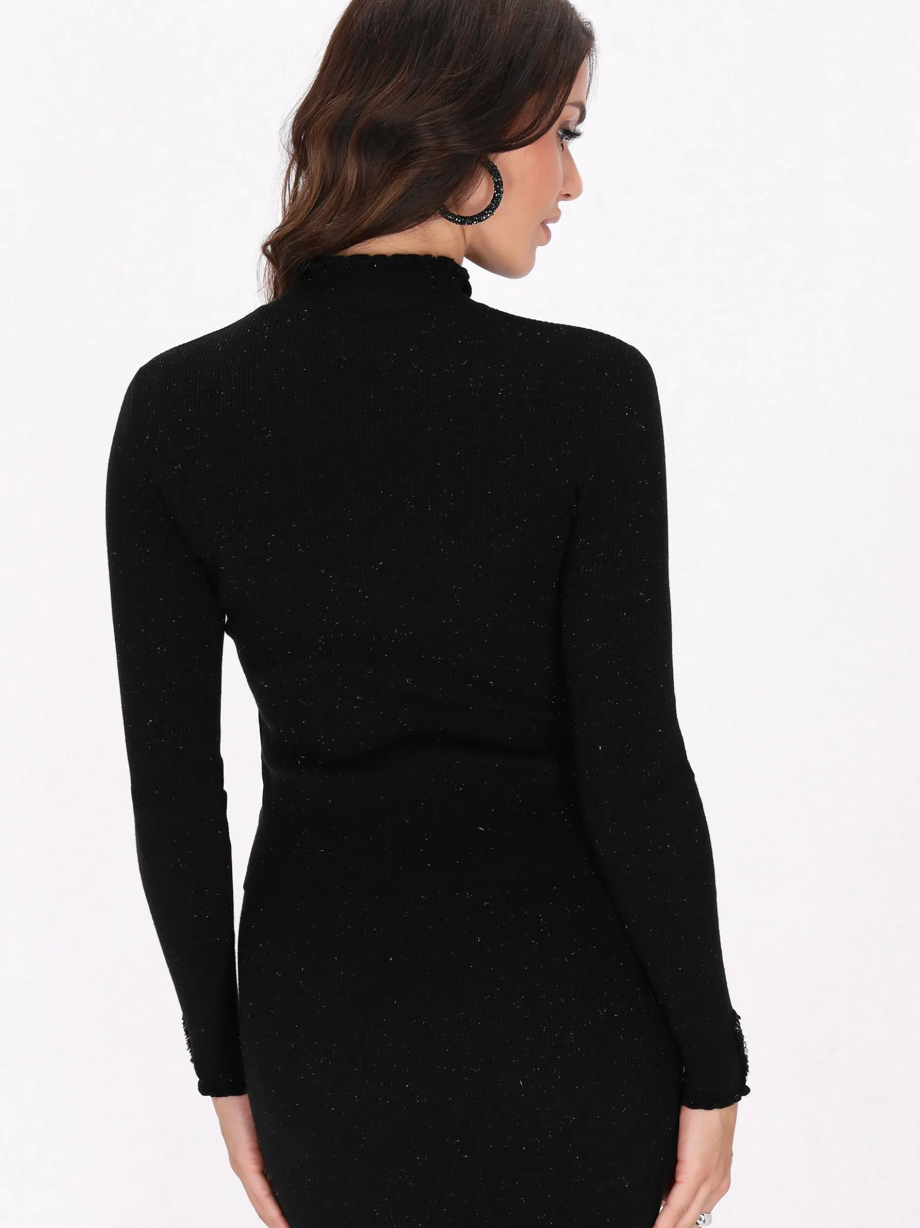 Faina Damen Pullover in schwarz