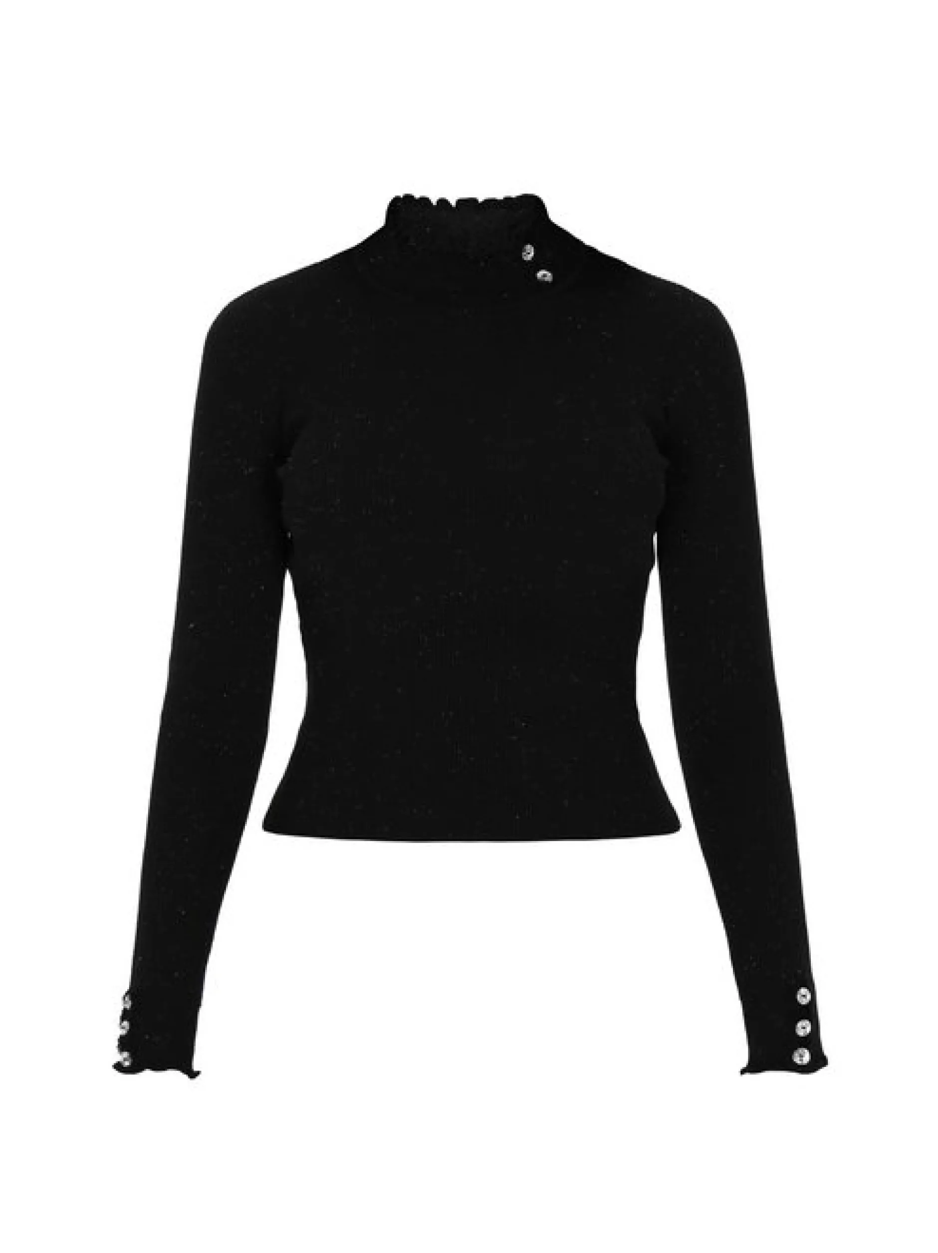 Faina Damen Pullover in schwarz