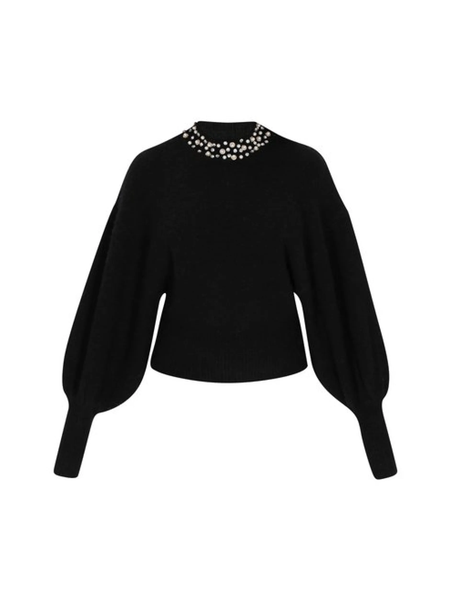 Faina Damen Pullover in schwarz
