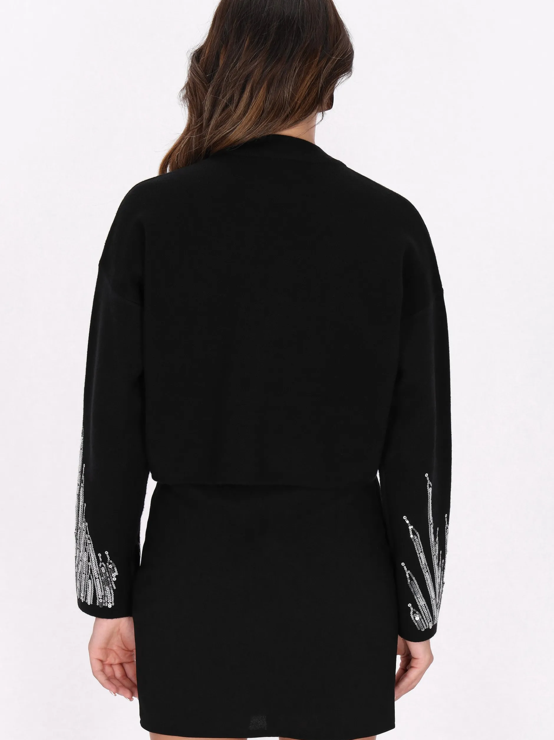 Faina Damen Pullover in schwarz