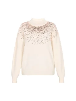 Faina Damen Pullover in weiß