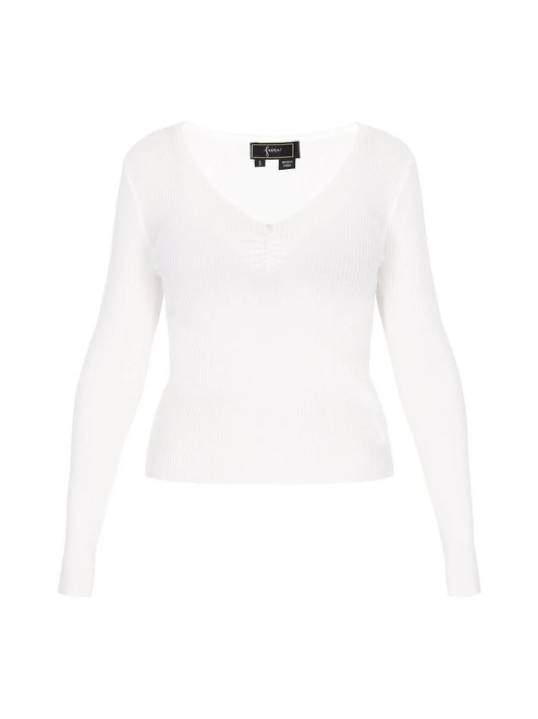 Faina Damen Pullover in weiß