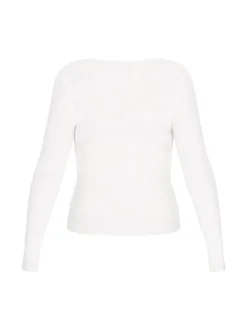 Faina Damen Pullover in weiß