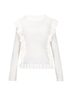 Faina Damen Pullover in weiß