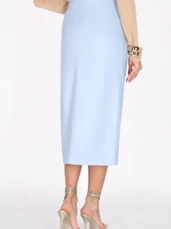 Faina Damen Rock in blau