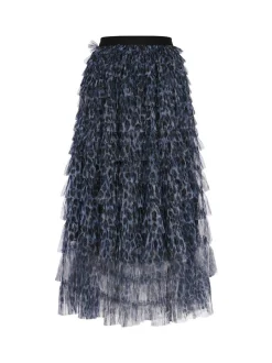 Faina Damen Rock in schwarz