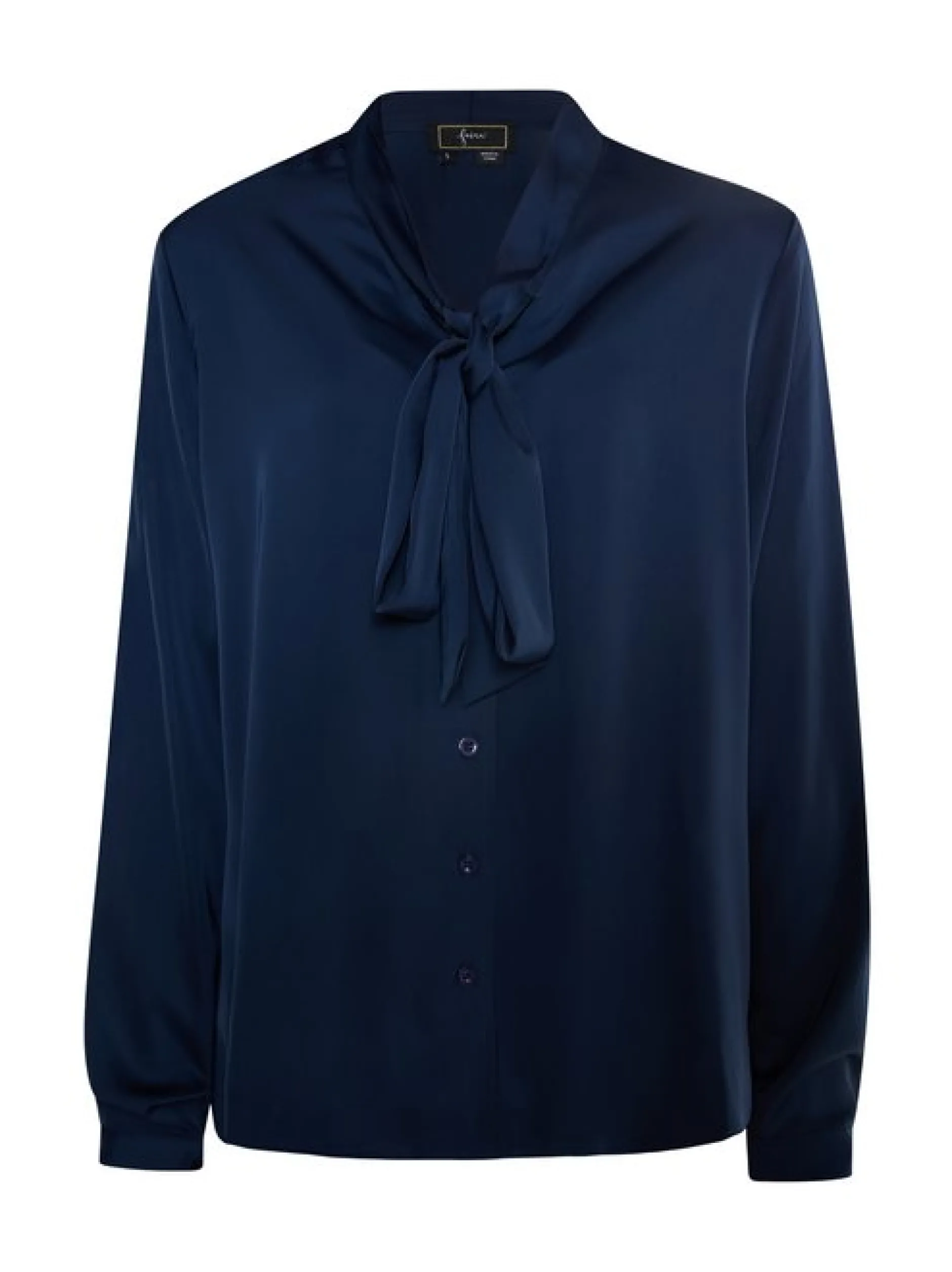 Faina Damen Schluppenbluse in marine