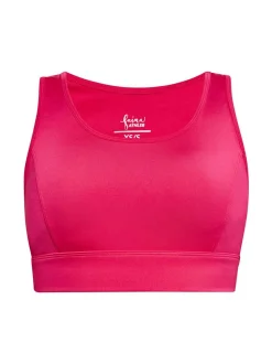 Faina Damen Spitze in pink - Ausschnitt: Rundhals