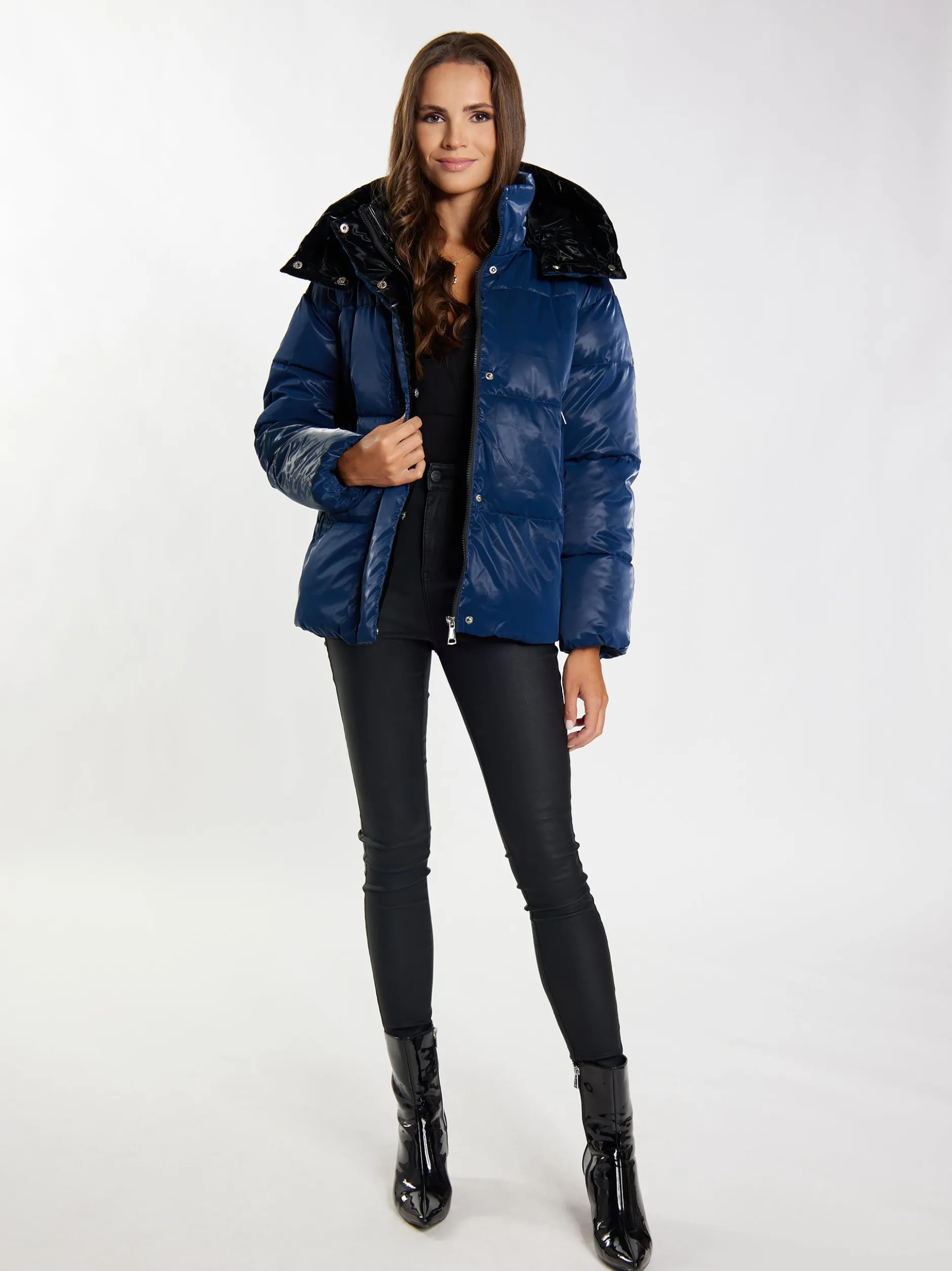 Faina Damen Steppjacke in marine