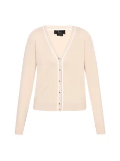 Faina Damen Strickjacke in beige