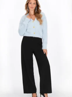 Faina Damen Strickjacke in blau