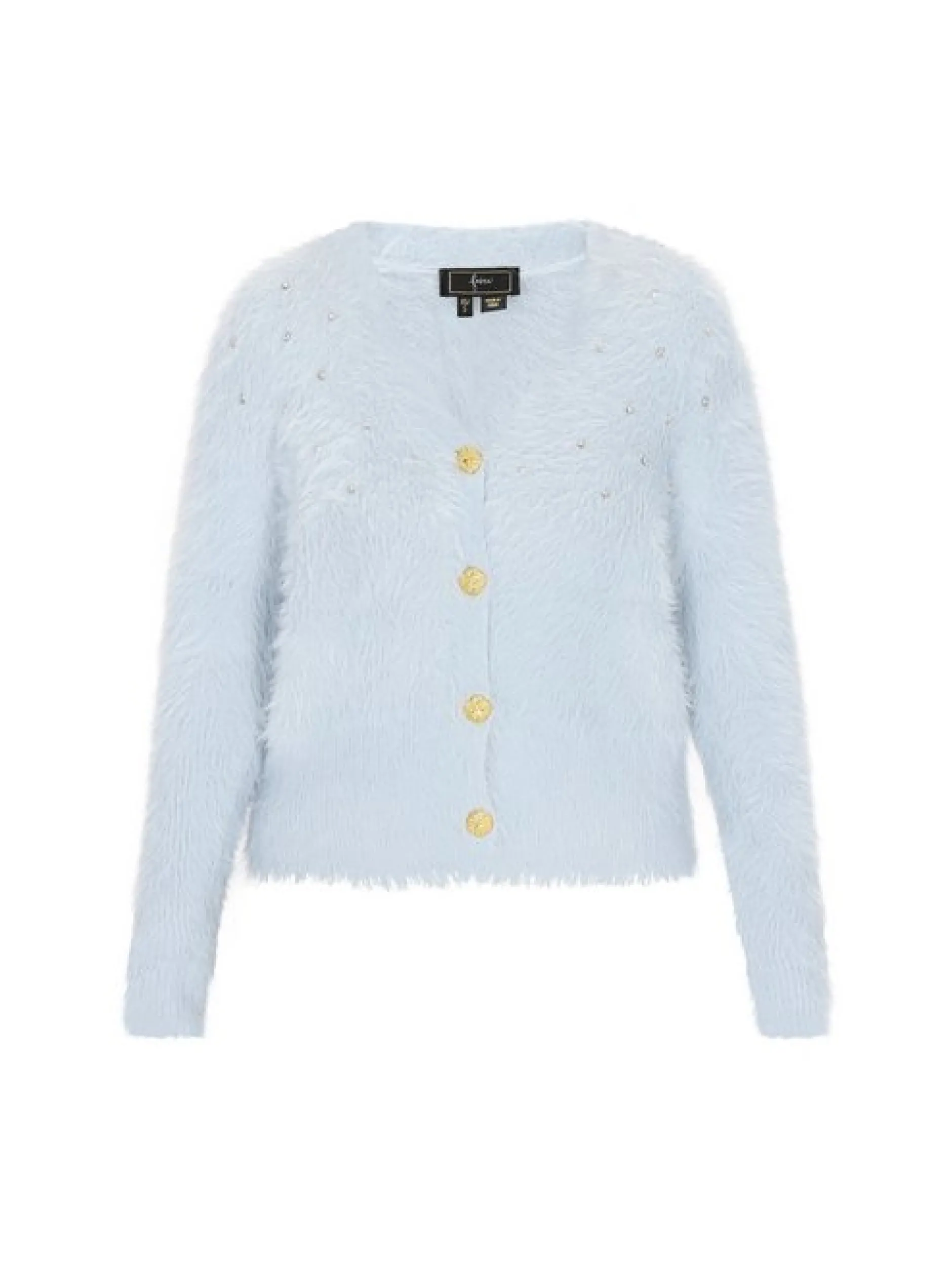 Faina Damen Strickjacke in blau