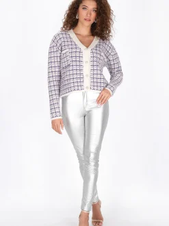 Faina Damen Strickjacke in ecru