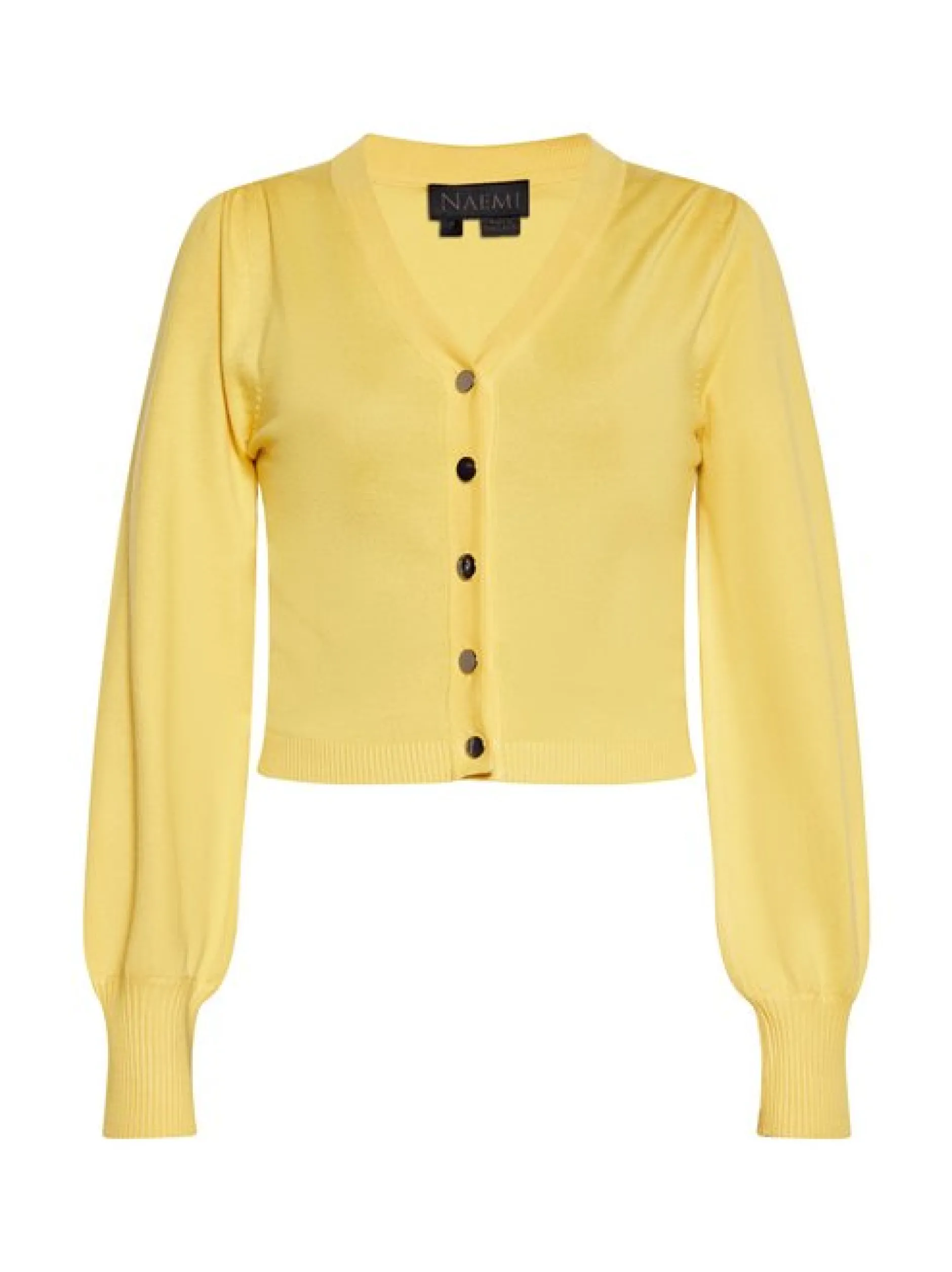 Faina Damen Strickjacke in gelb
