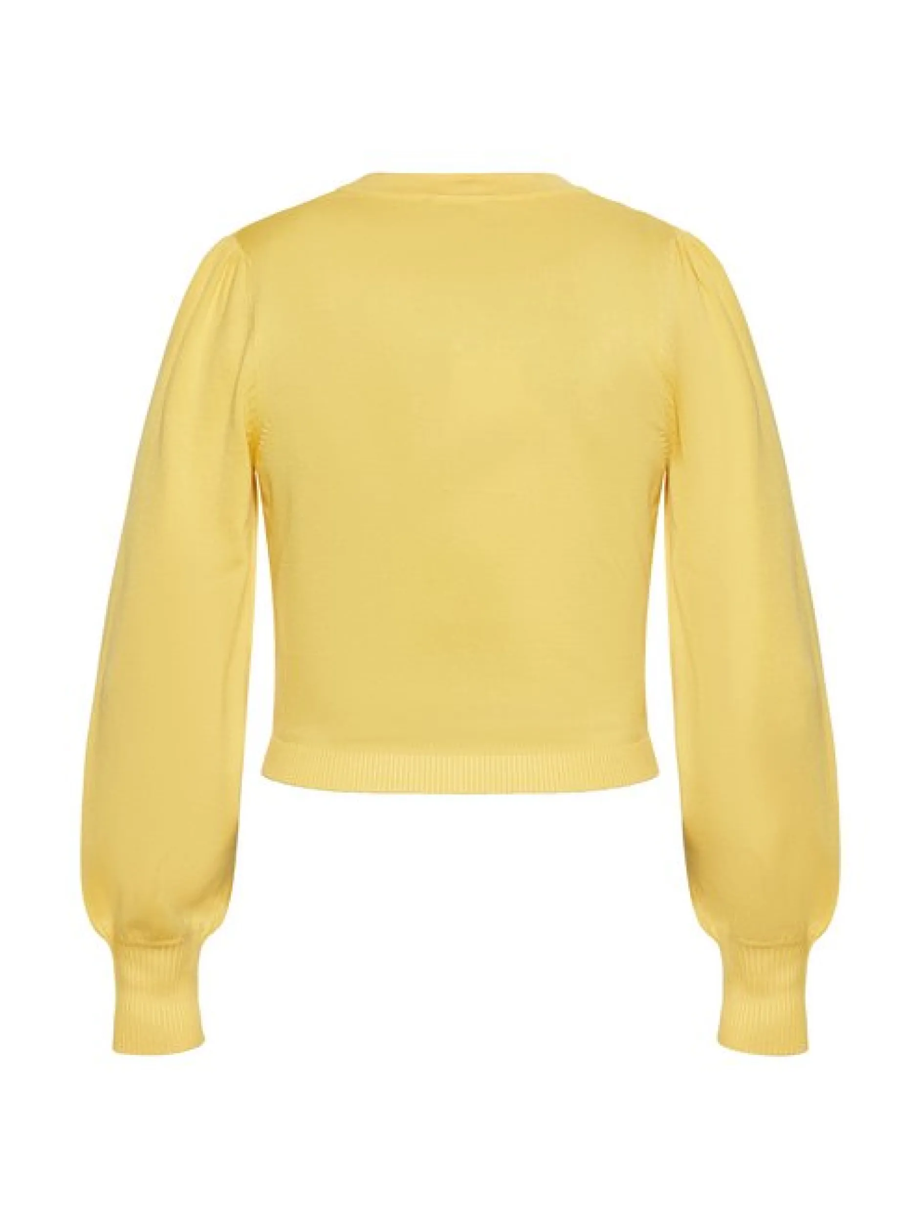 Faina Damen Strickjacke in gelb