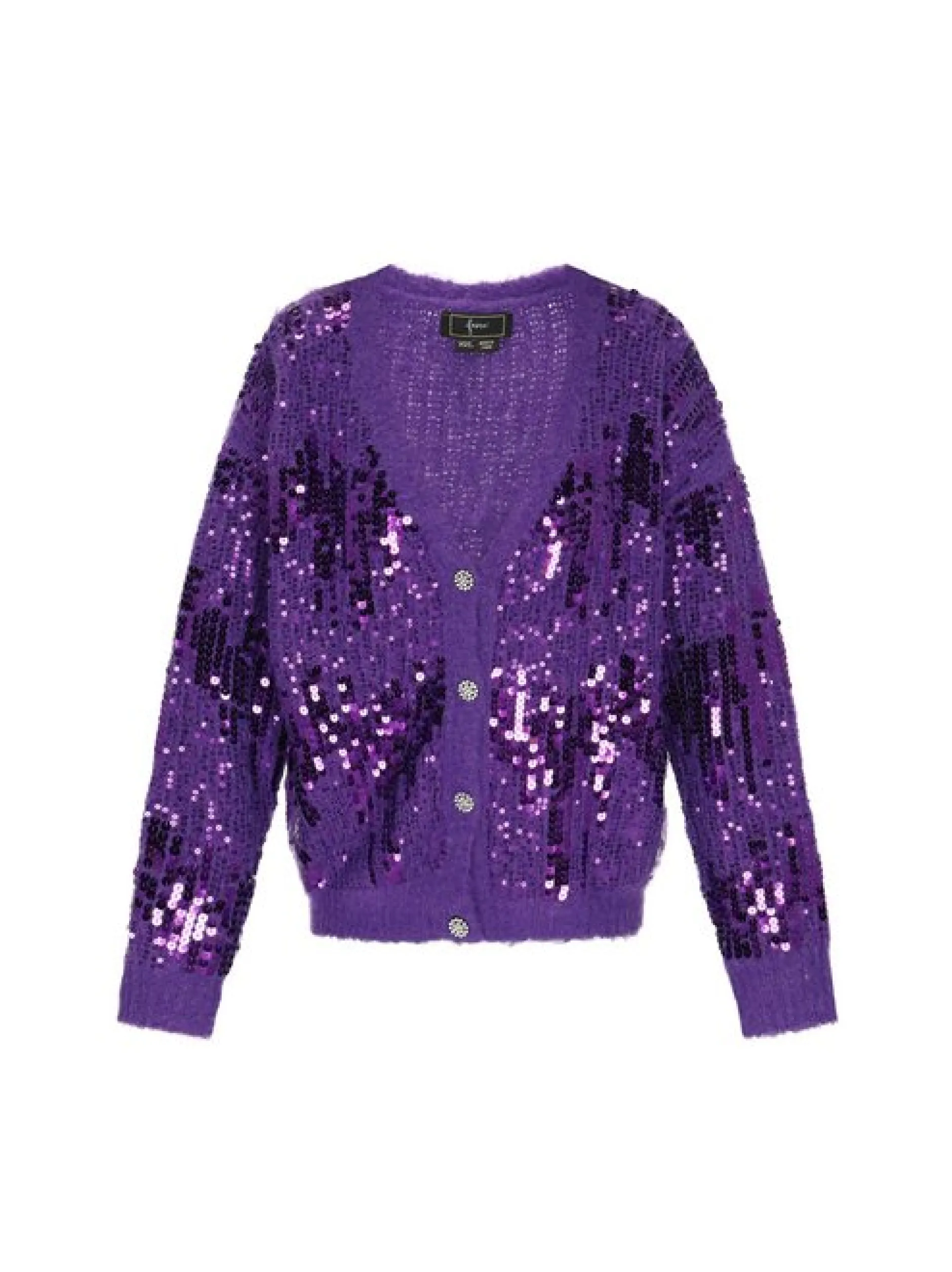 Faina Damen Strickjacke in lila