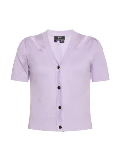 Faina Damen Strickjacke in lila