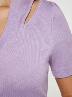 Faina Damen Strickjacke in lila