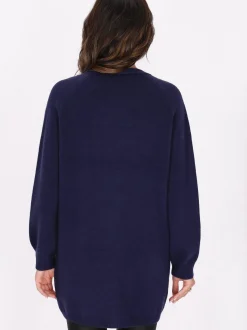 Faina Damen Strickjacke in marine