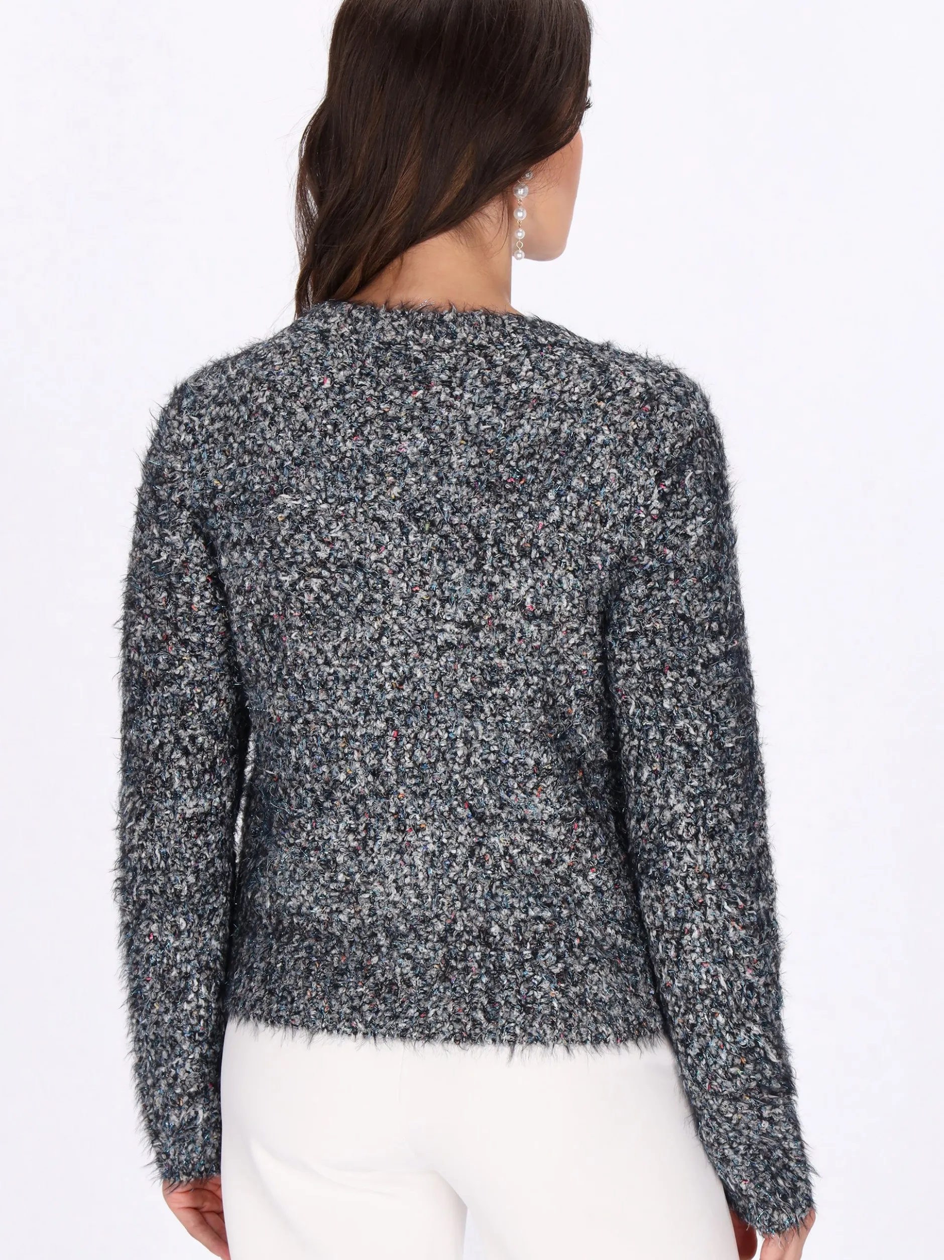 Faina Damen Strickjacke in mehrfarbig