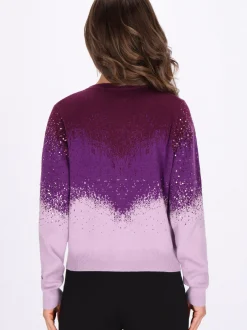 Faina Damen Strickjacke in mehrfarbig
