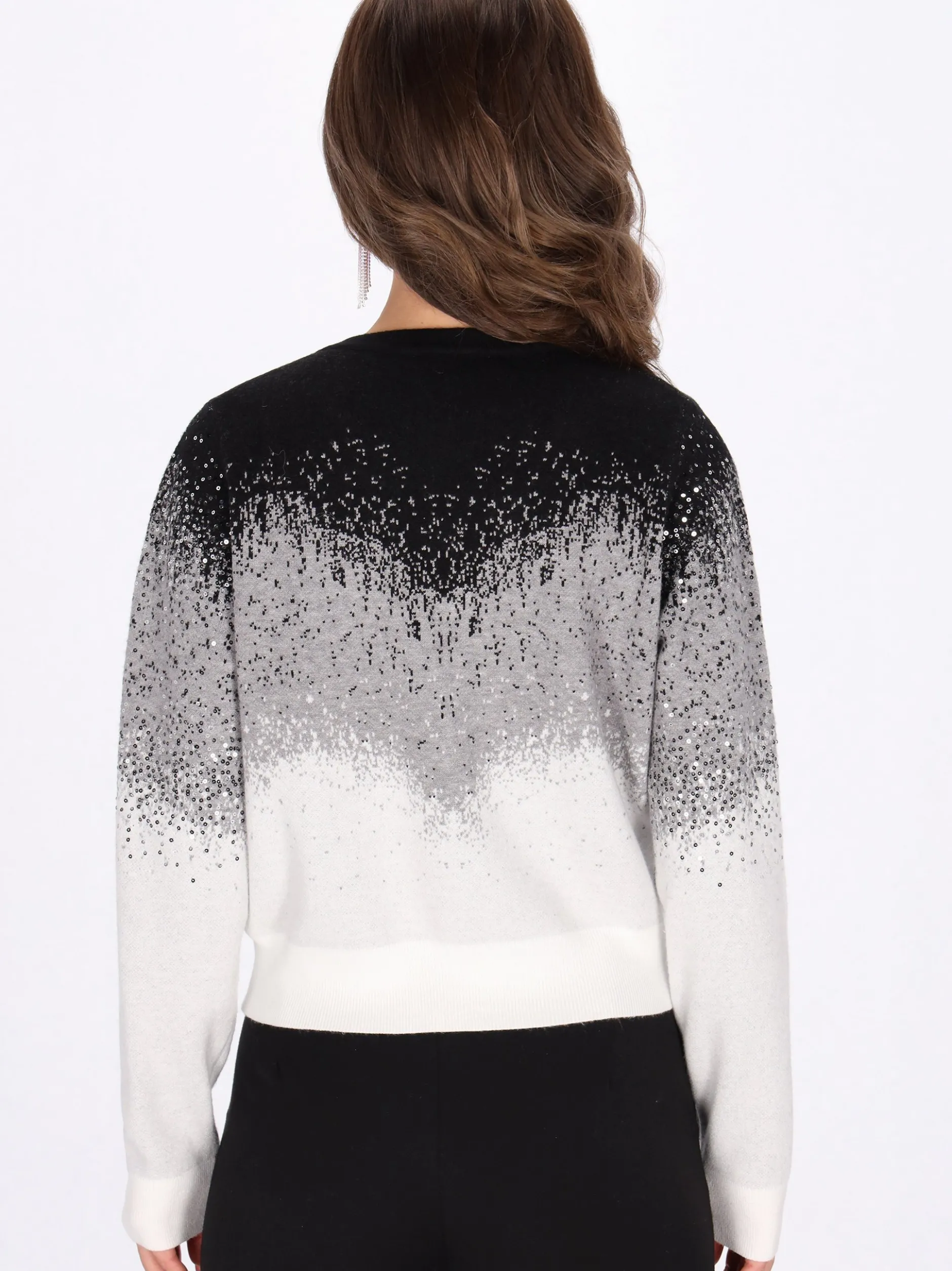 Faina Damen Strickjacke in mehrfarbig