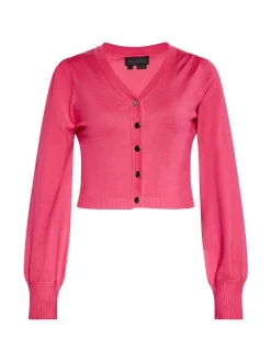 Faina Damen Strickjacke in pink