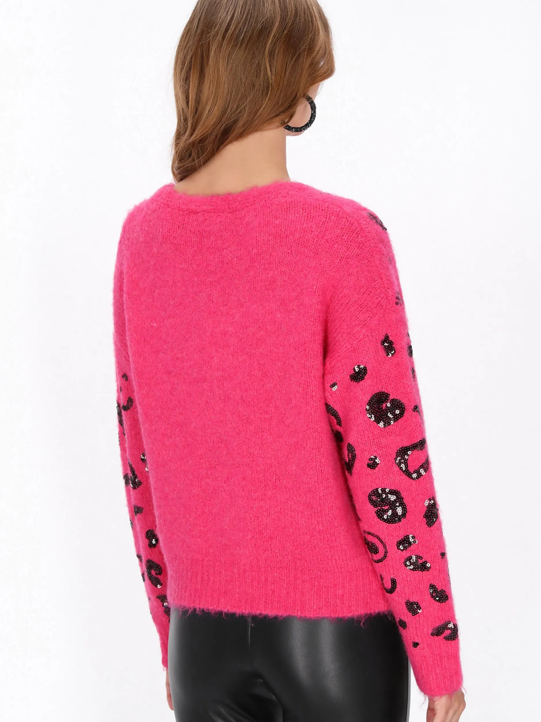 Faina Damen Strickjacke in pink
