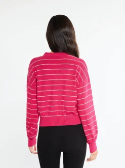 Faina Damen Strickjacke in pink