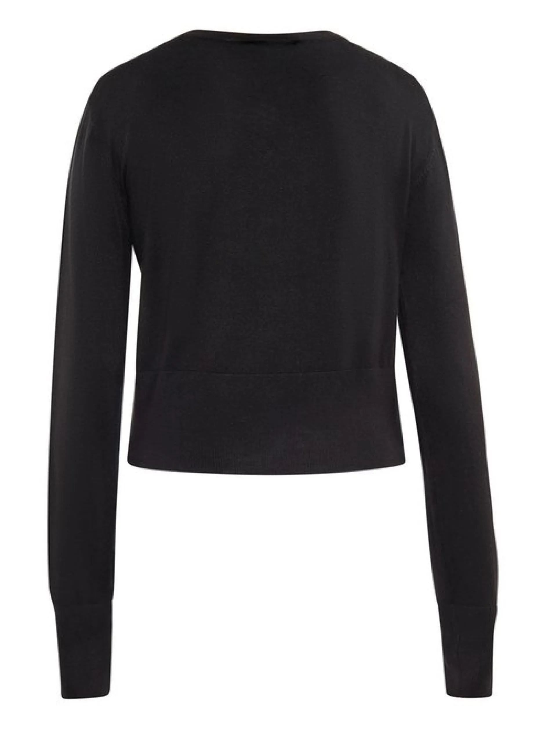 Faina Damen Strickjacke in schwarz