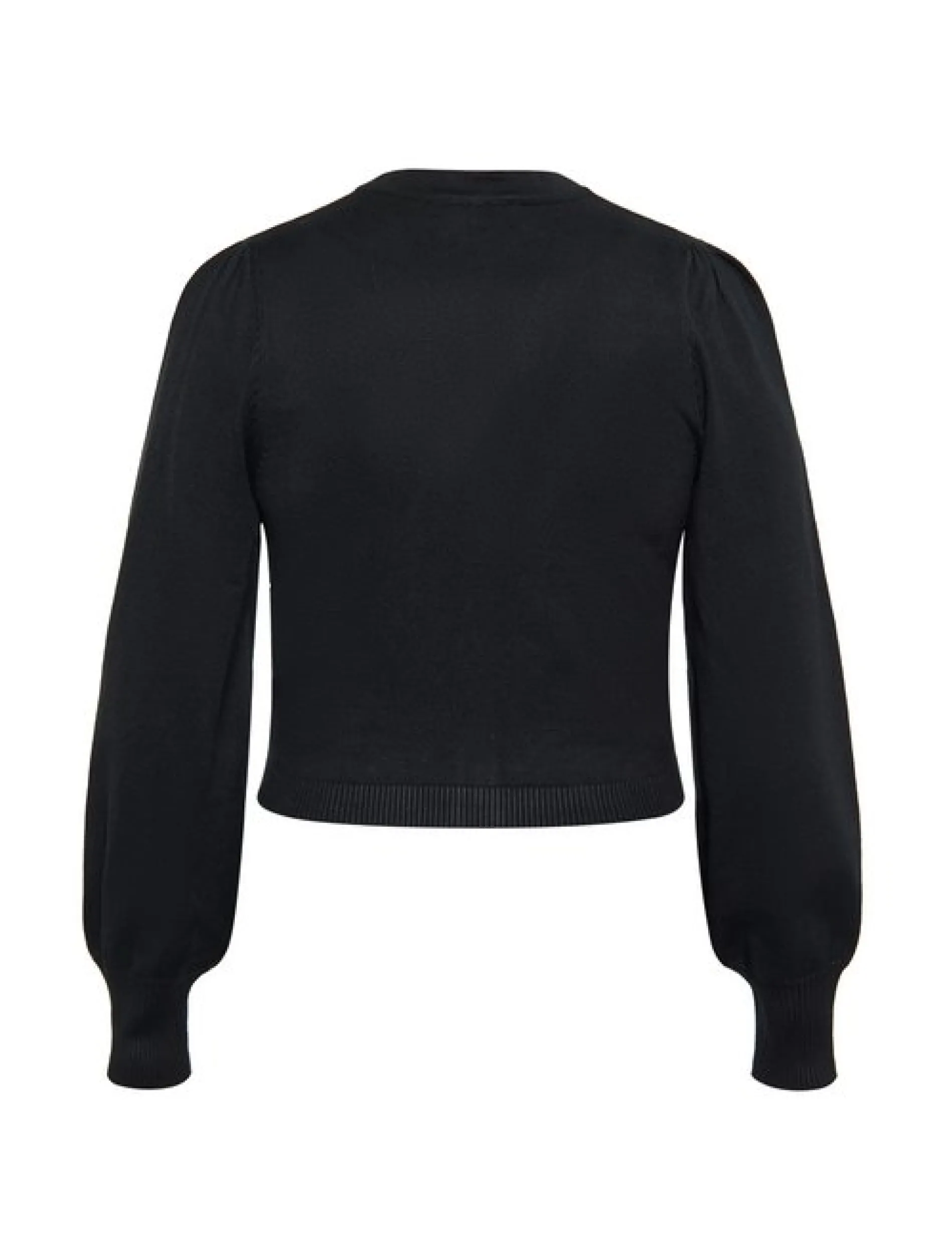 Faina Damen Strickjacke in schwarz