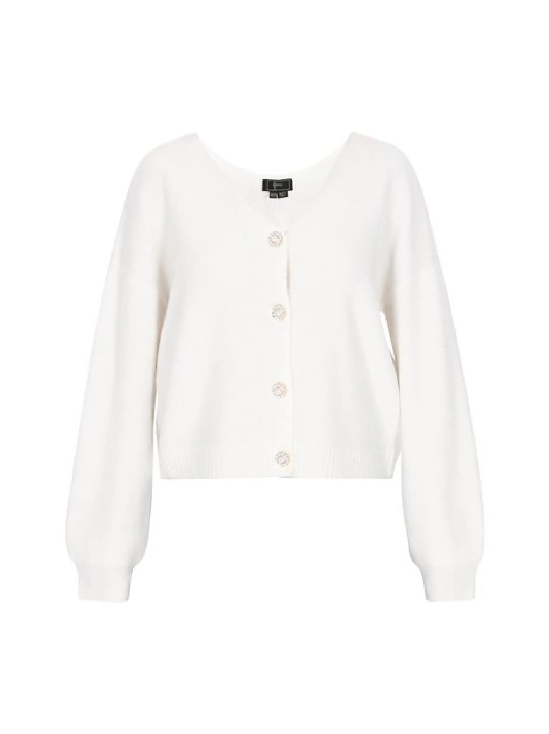 Faina Damen Strickjacke in weiß