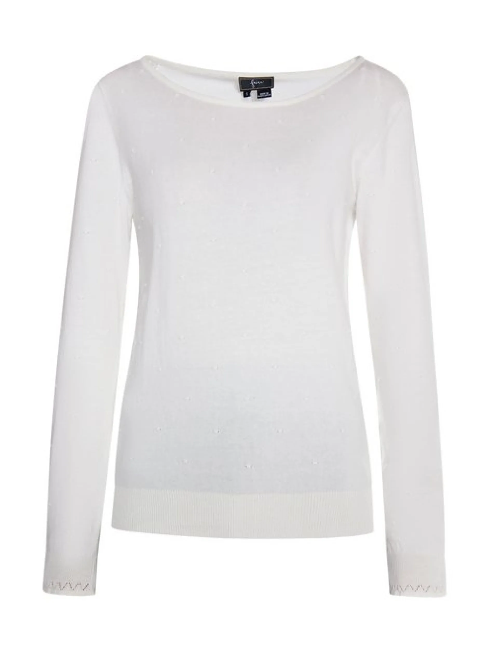 Faina Damen Strickpullover in weiß