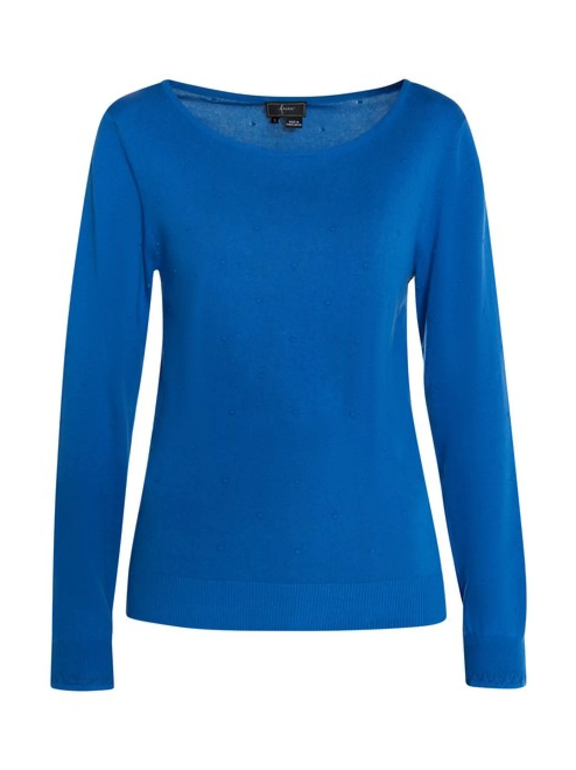 Faina Damen Strickpullover in blau
