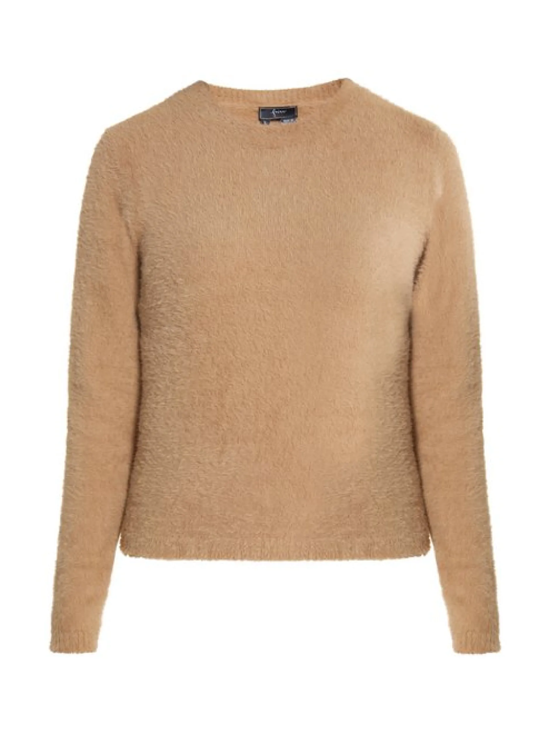 Faina Damen Strickpullover in camel