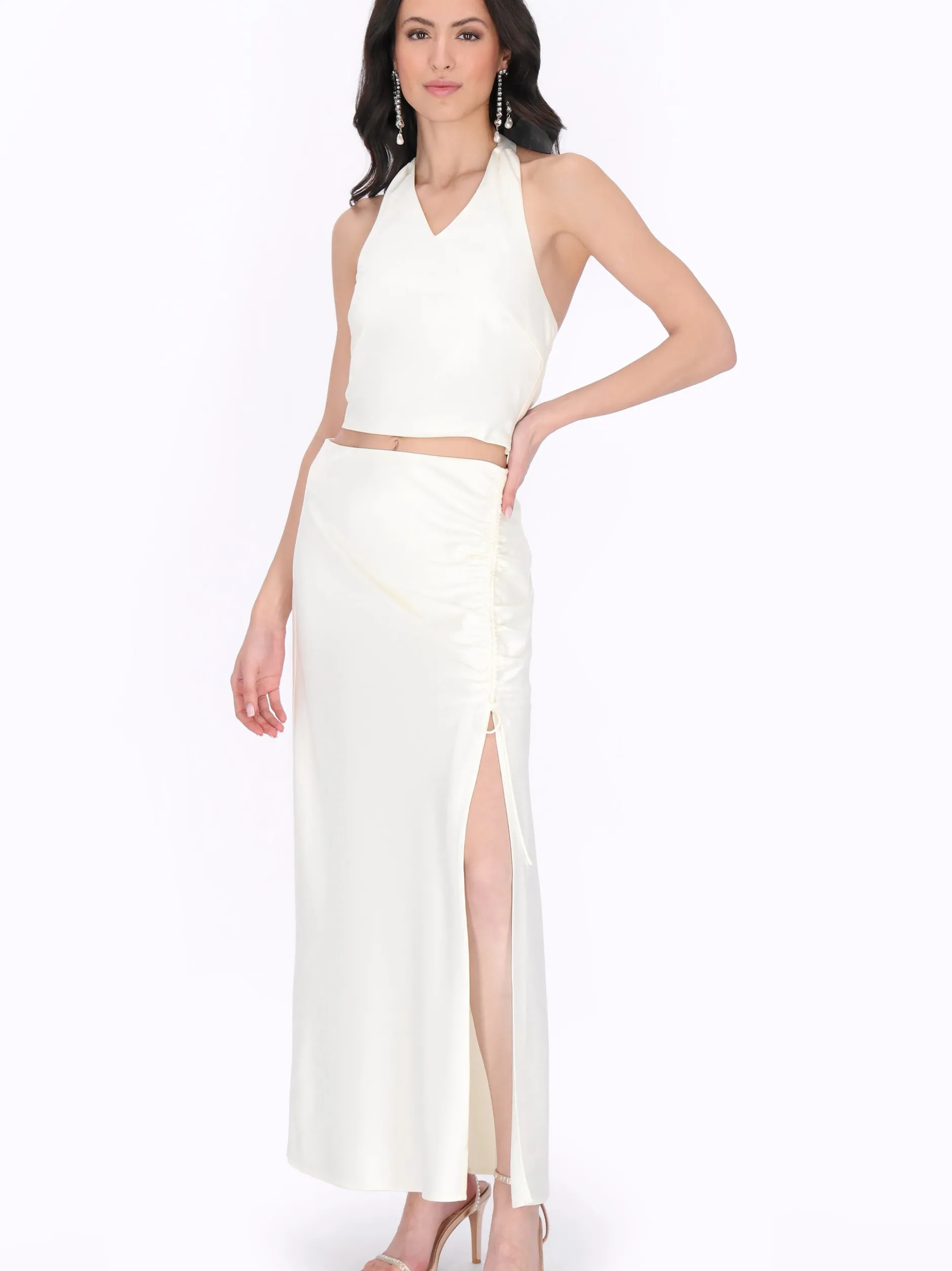 Faina Damen Top in weiß