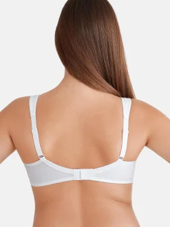 Felina Damen Spacer BH ohne Bügel - Pure Balance in weiß