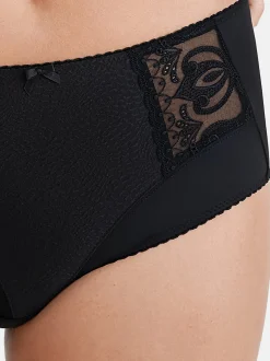 Felina Damen Taillen Slip - Serenada in schwarz