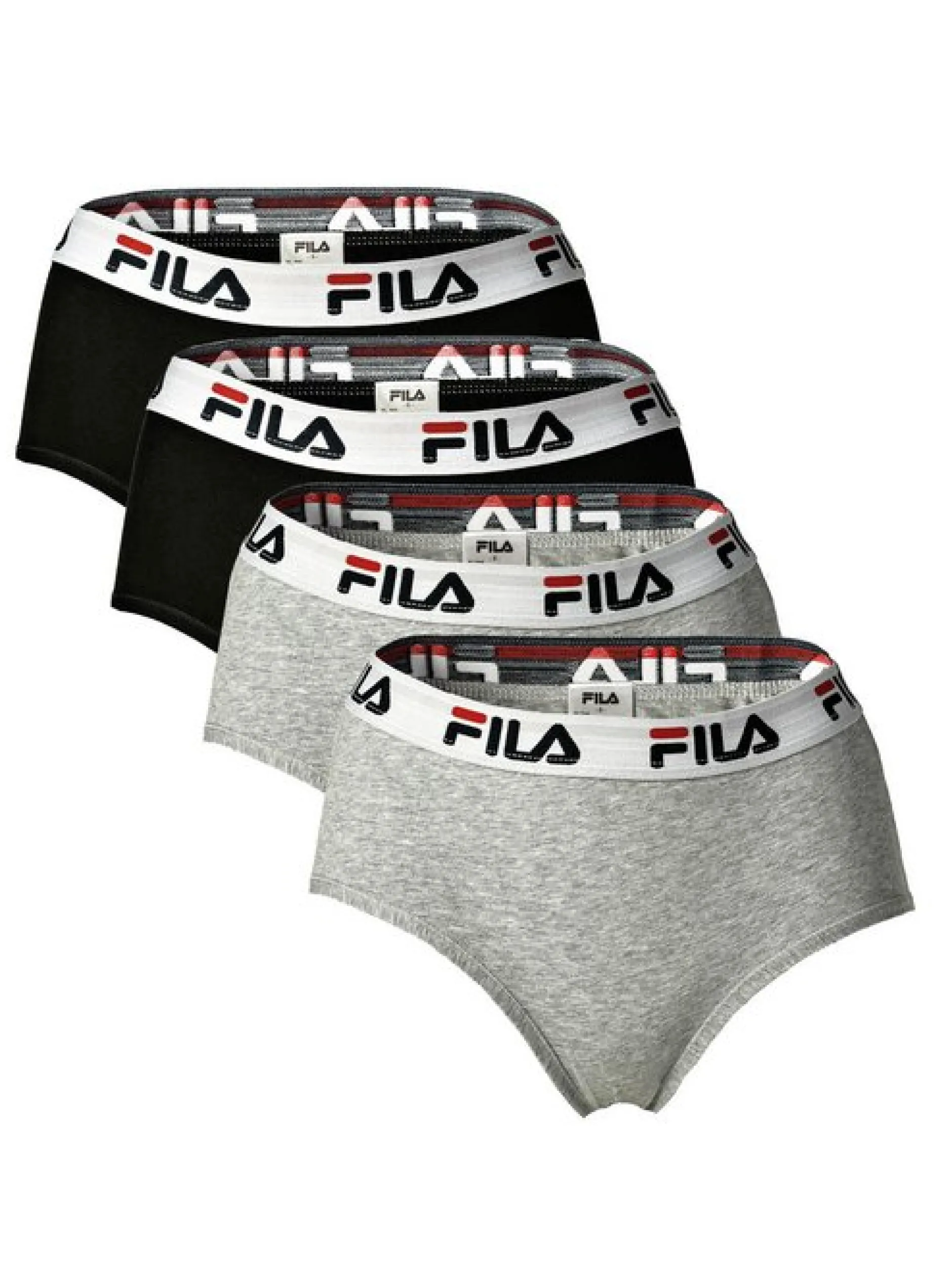 FILA Damen Panty 4er Pack in mehrfarbig
