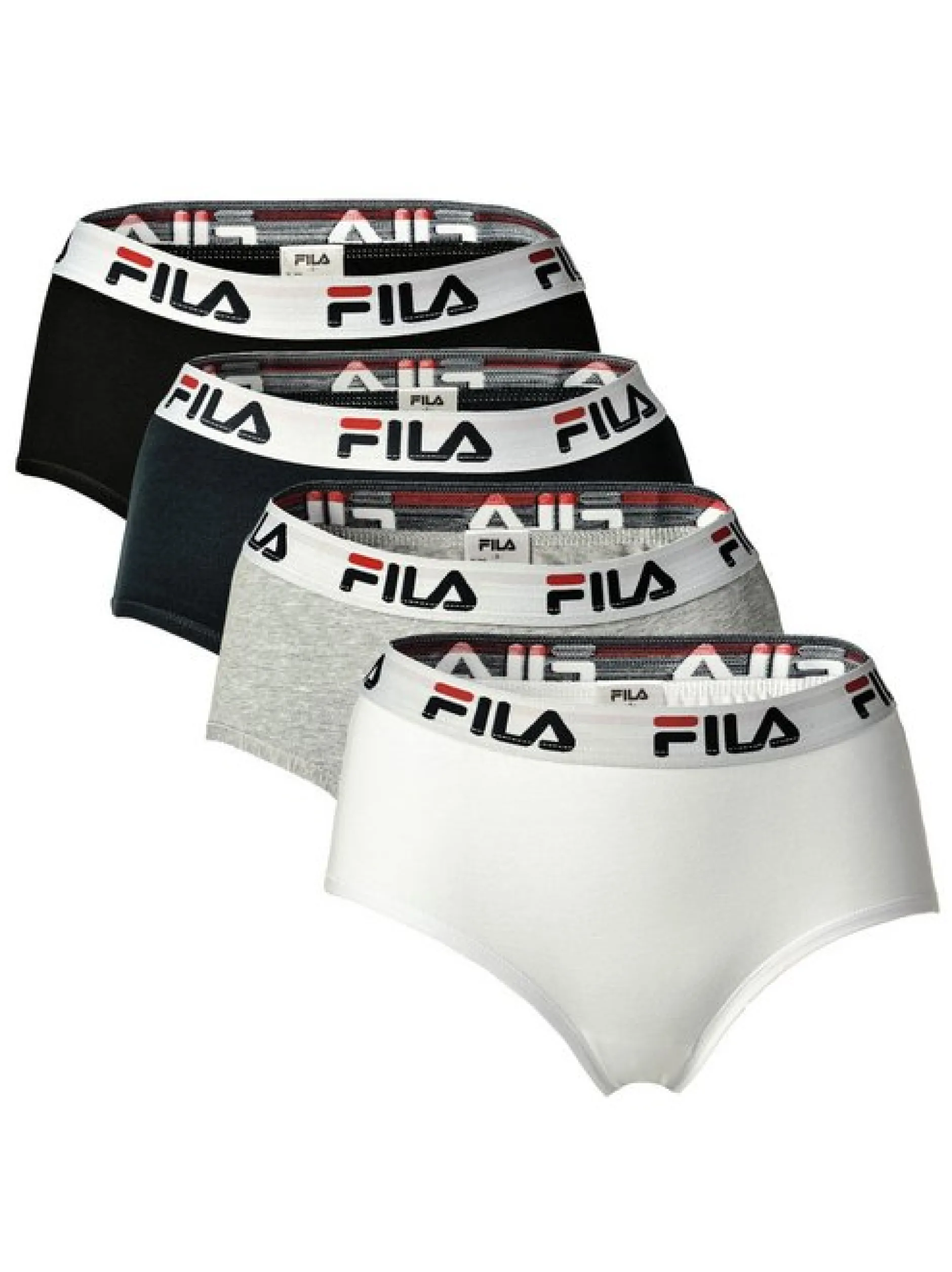FILA Damen Panty 4er Pack in mehrfarbig