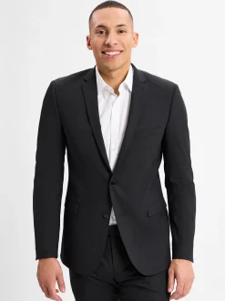 Finshley & Harding Herren Baukasten-Sakko - Steven in schwarz