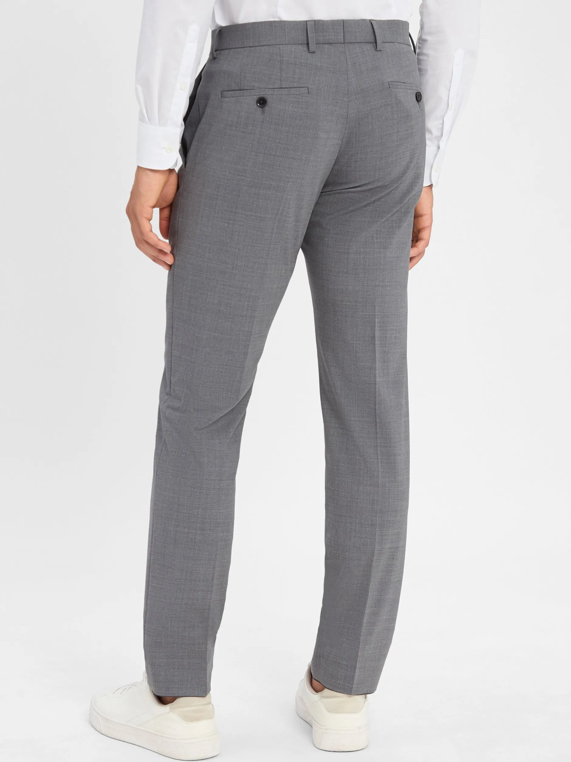 Finshley & Harding Herren Baukasten-Hose - Mitch in grau