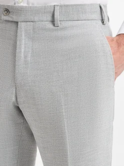 Finshley & Harding Herren Baukasten-Hose - Mitch in hellgrau