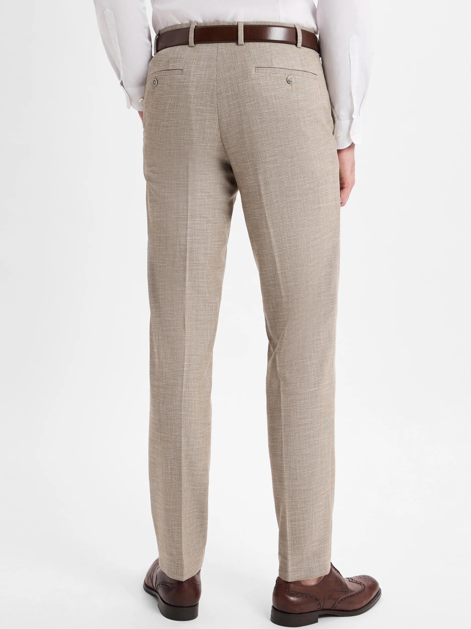 Finshley & Harding Herren Baukasten-Hose - Mitch in beige