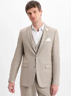 Finshley & Harding Herren Baukasten-Sakko - Steven in beige