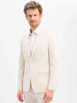 Finshley & Harding Herren Baukasten-Sakko - Steven in beige ecru