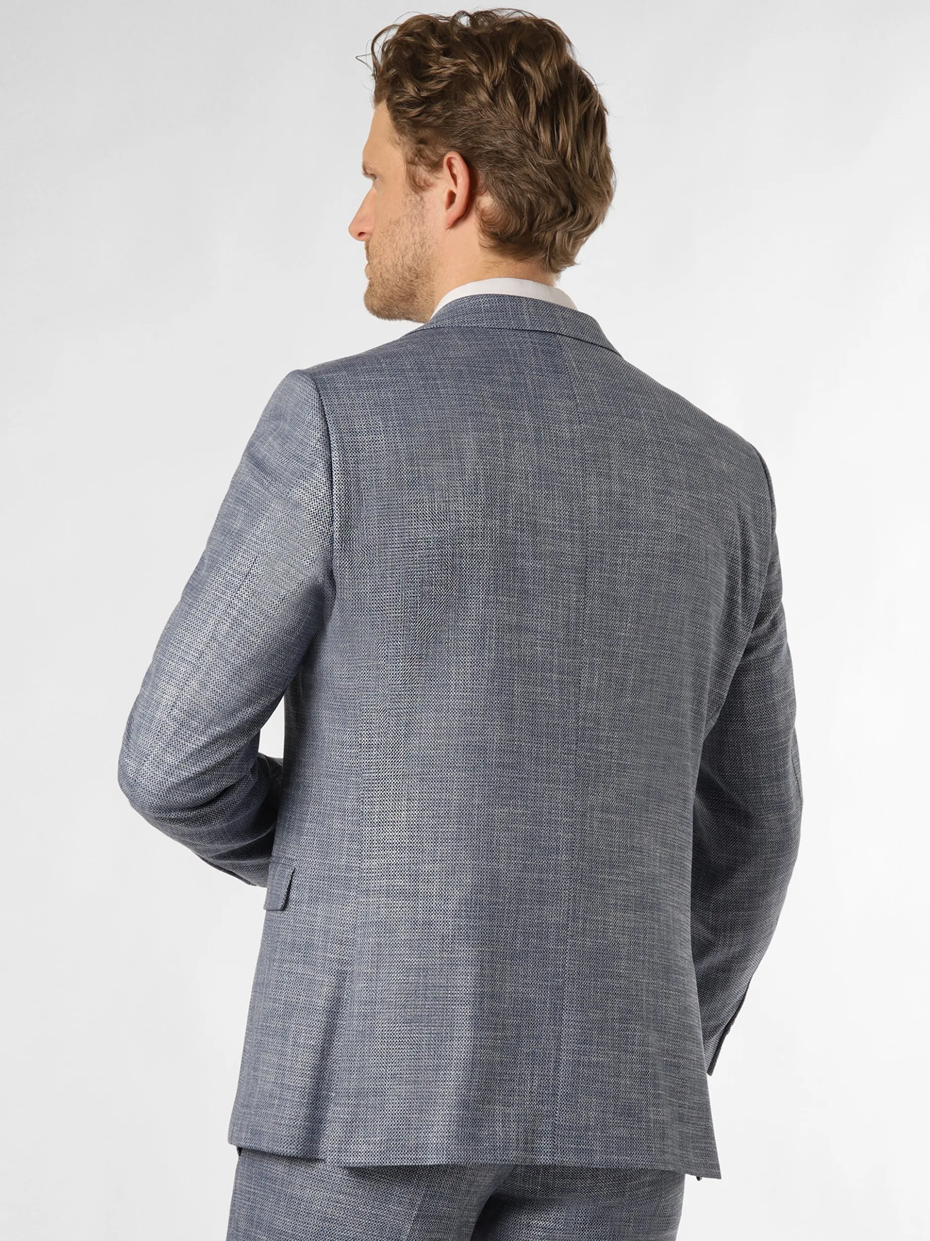 Finshley & Harding Herren Baukasten-Sakko - Steven in blau