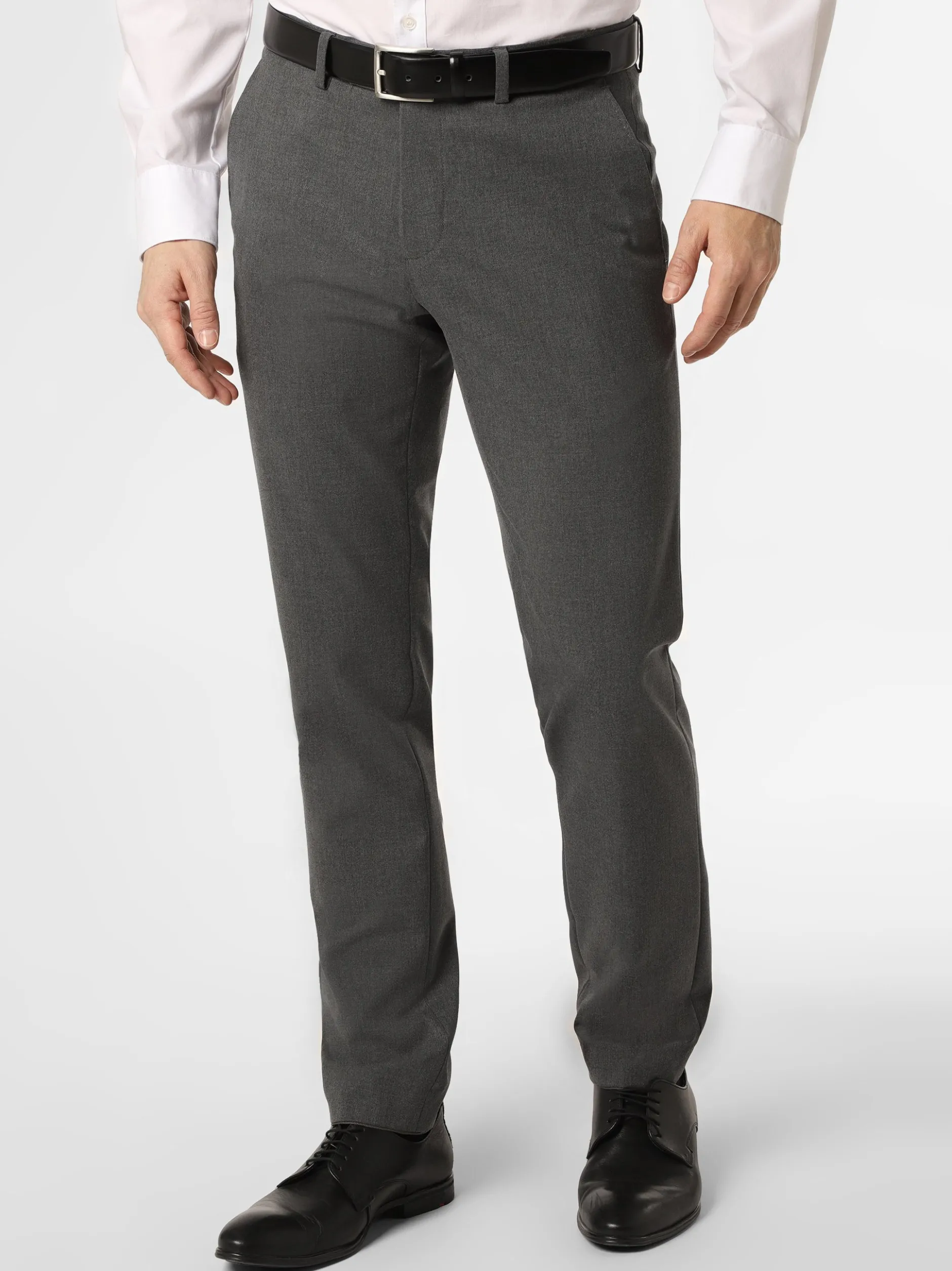 Finshley & Harding Herren Baukasten-Hose - Kalifornia in anthrazit
