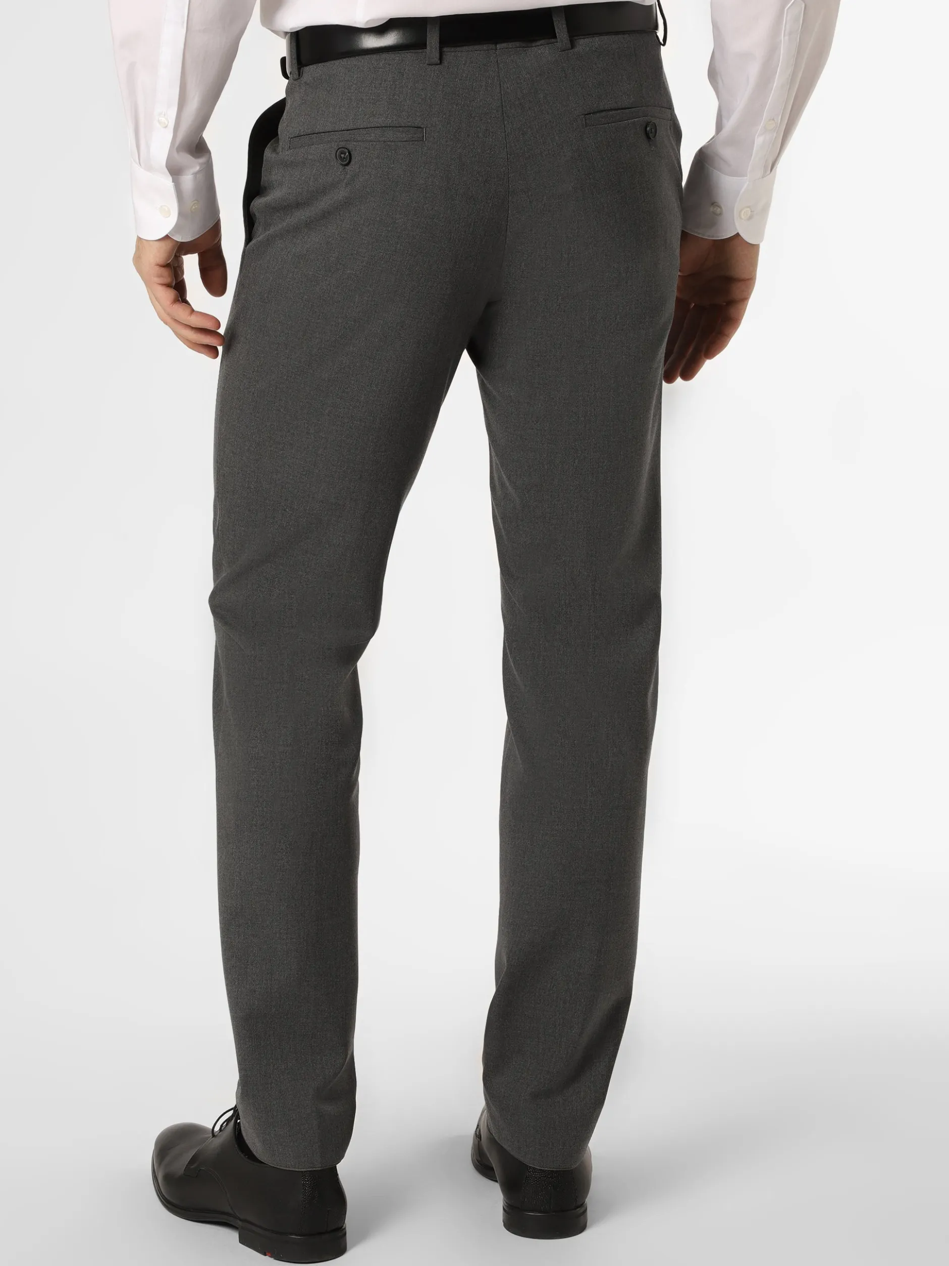 Finshley & Harding Herren Baukasten-Hose - Kalifornia in anthrazit