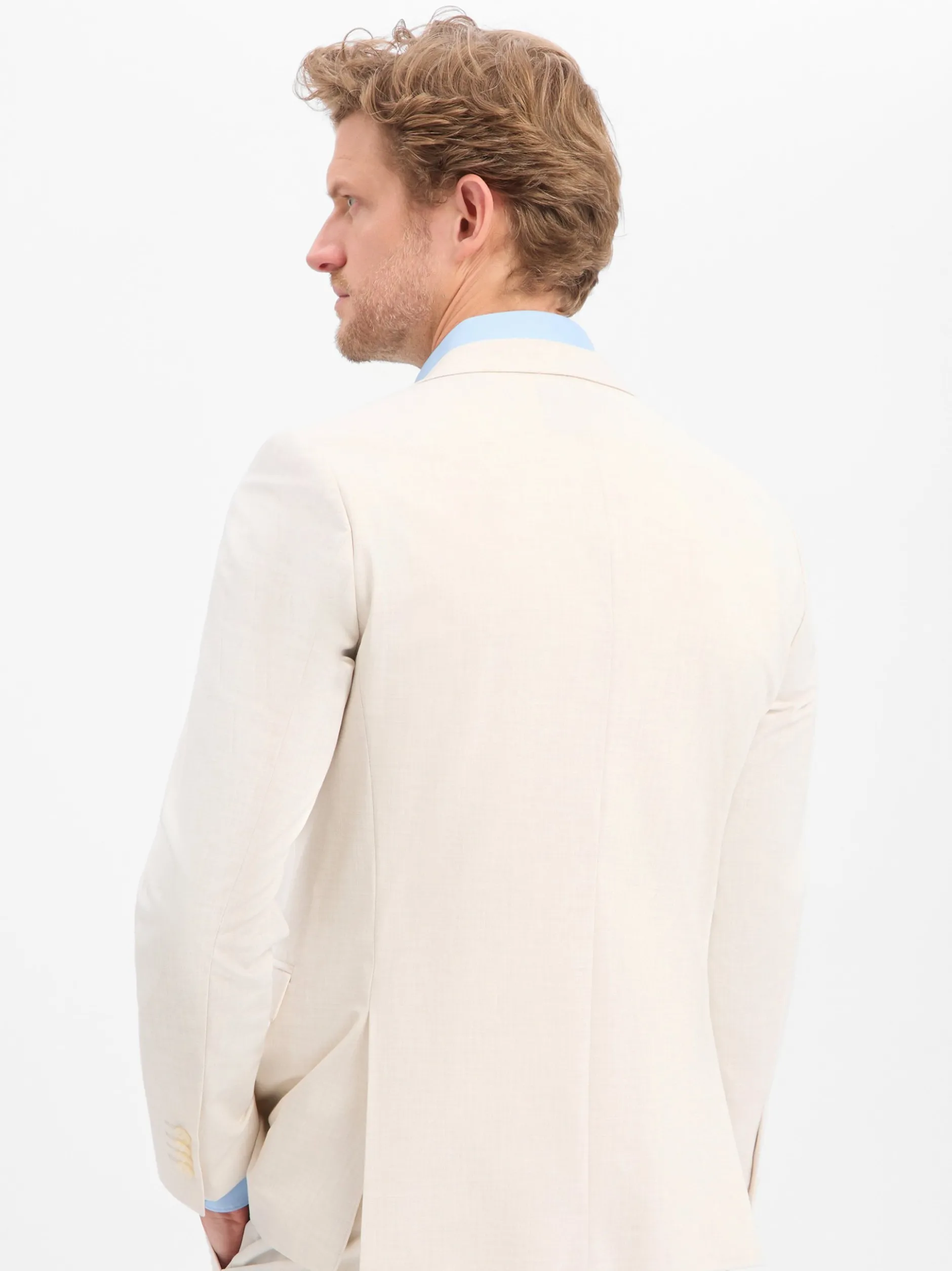 Finshley & Harding Herren Baukasten-Sakko in beige